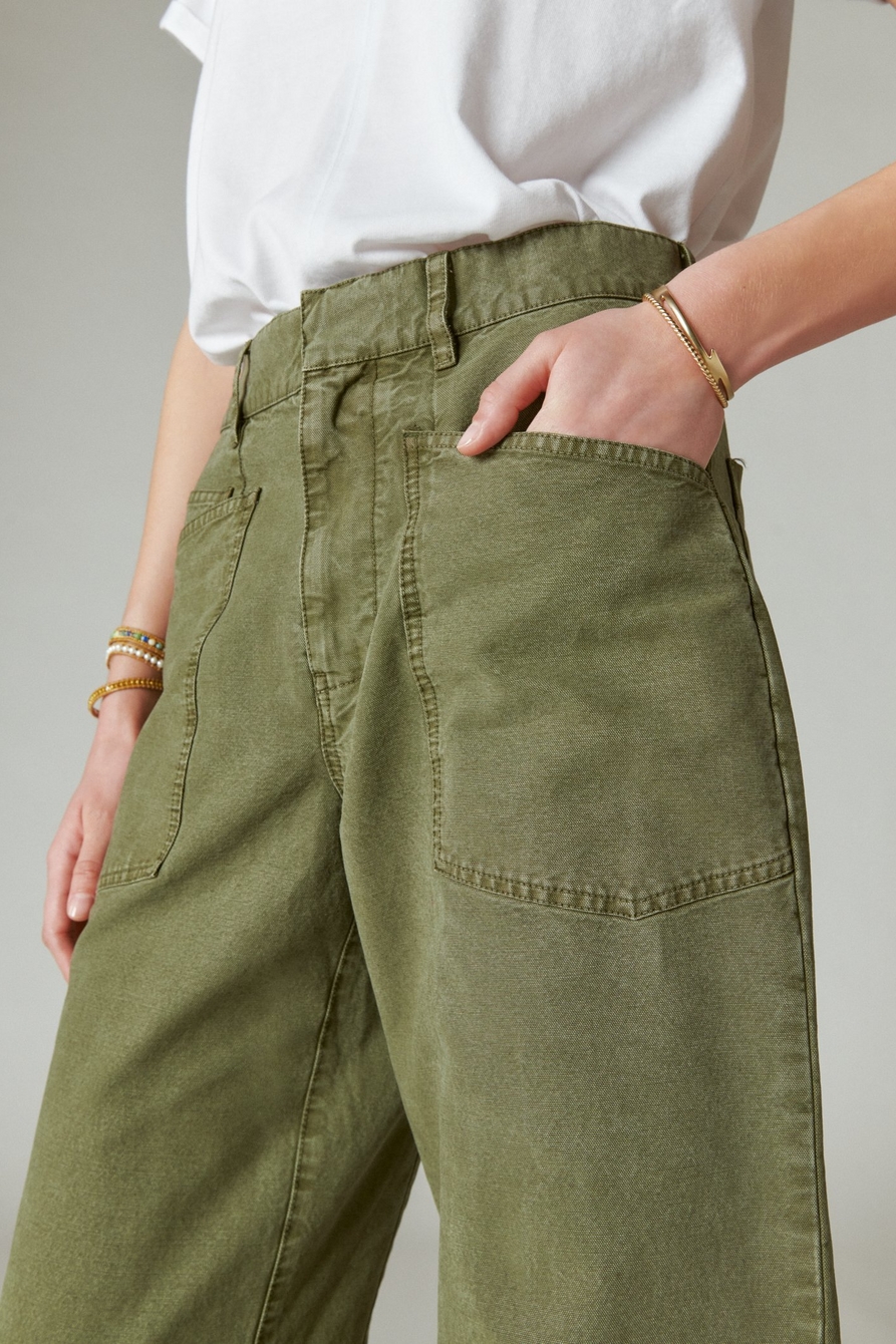 utility wide leg pant